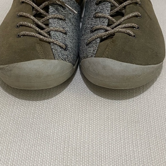 Keen womens 6 sneakers Lower East side sneakers brown/olive colorblock shoes - Picture 2 of 13
